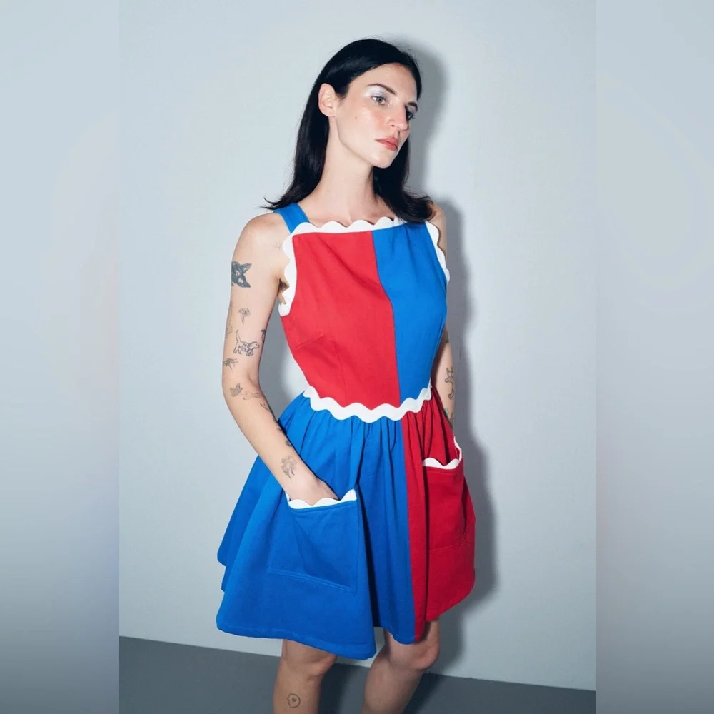 Fashion Brand Company 60s Barbie Dress | NWT | Size S - Picture 5 of 6
